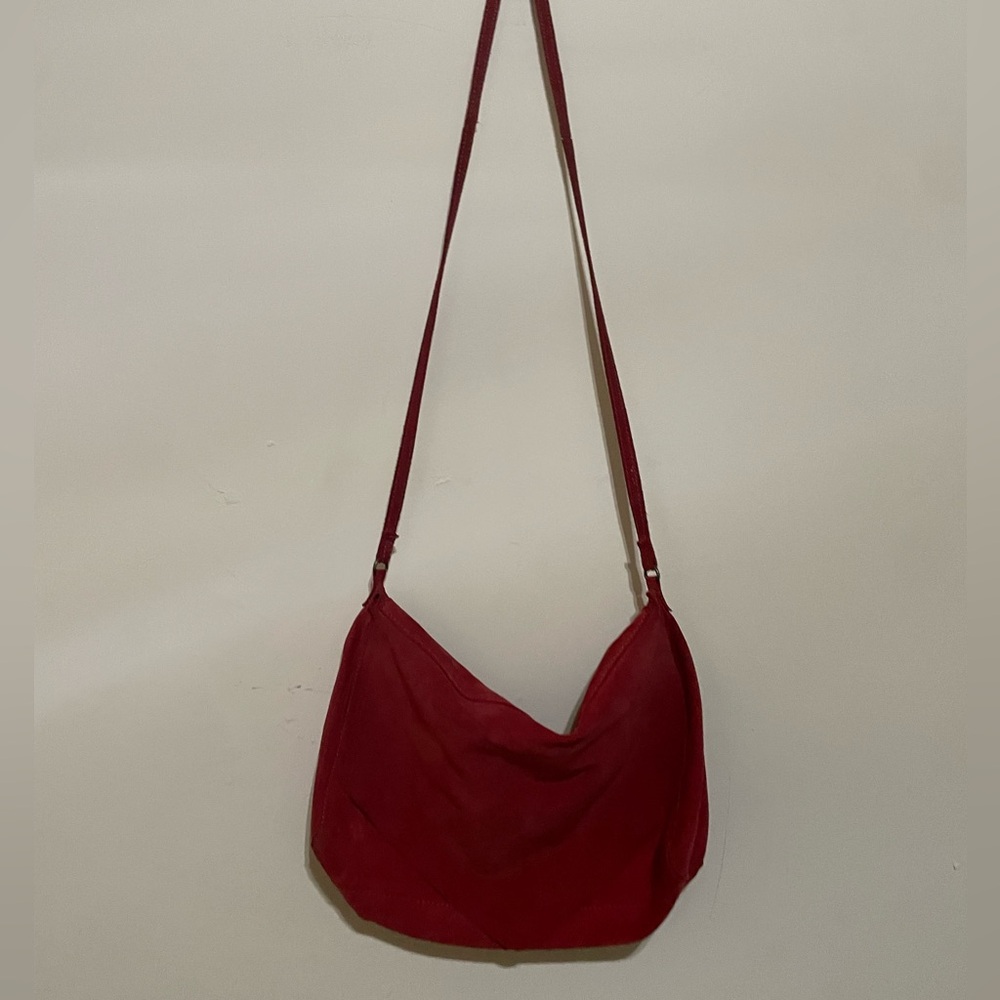 Zara Elegant Red Shoulder Bag - Picture 2 of 5
